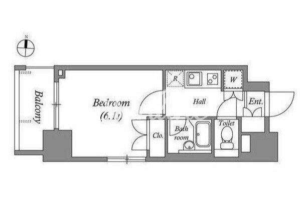 ステーションフロント両国(旧:フォレシティ両国)の物件間取画像